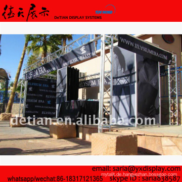 Outdoor / Indoor Aluminium Fachwerk Display, Design Messestand Display